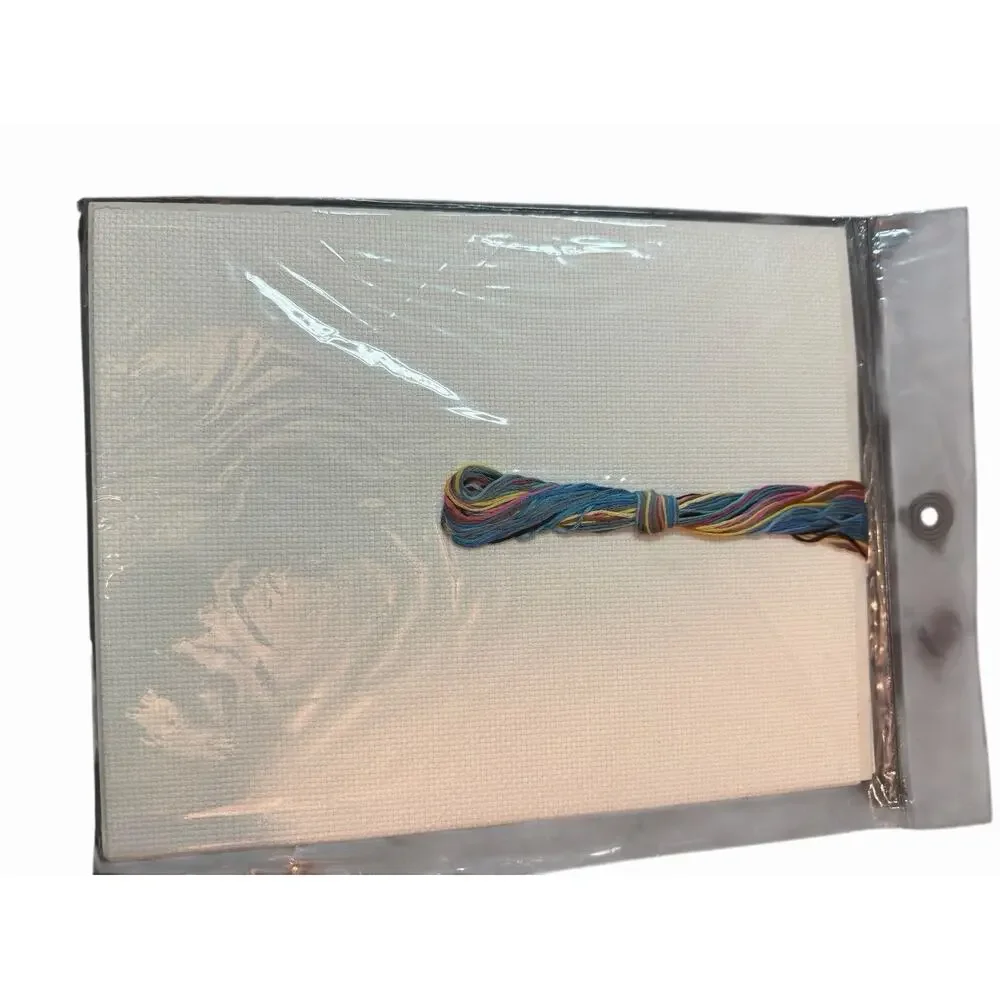 New Vintage 1987 Janlynn Music Gift Of God Cross Stitch Kit #64-10 10x10 - Picture 5 of 5